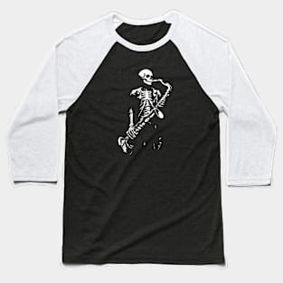 skeleton play saxophone Baseball T-Shirt